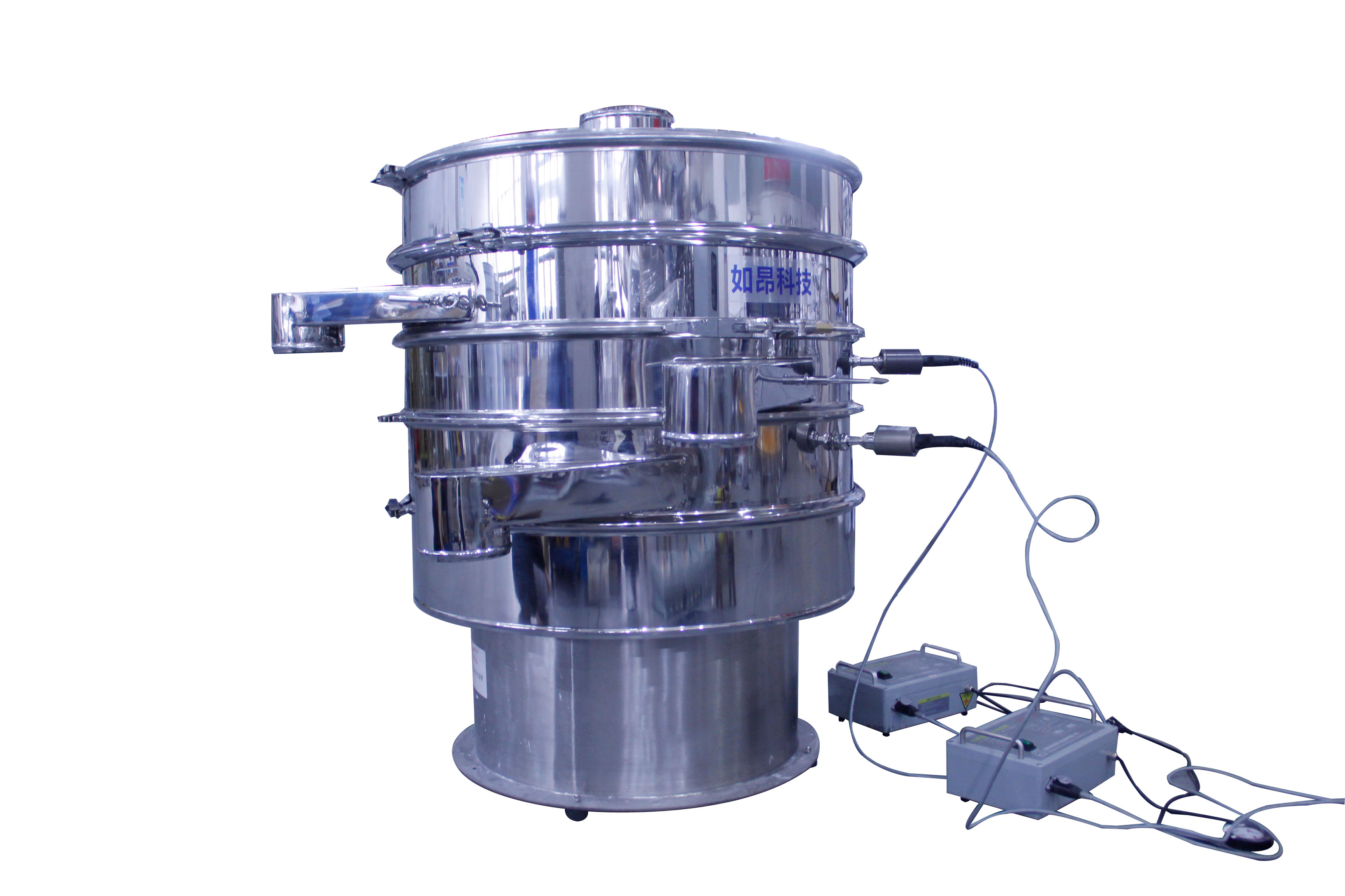 Ultrasonic vibrating screen